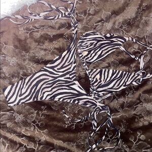 Zebra Print Bikini Set